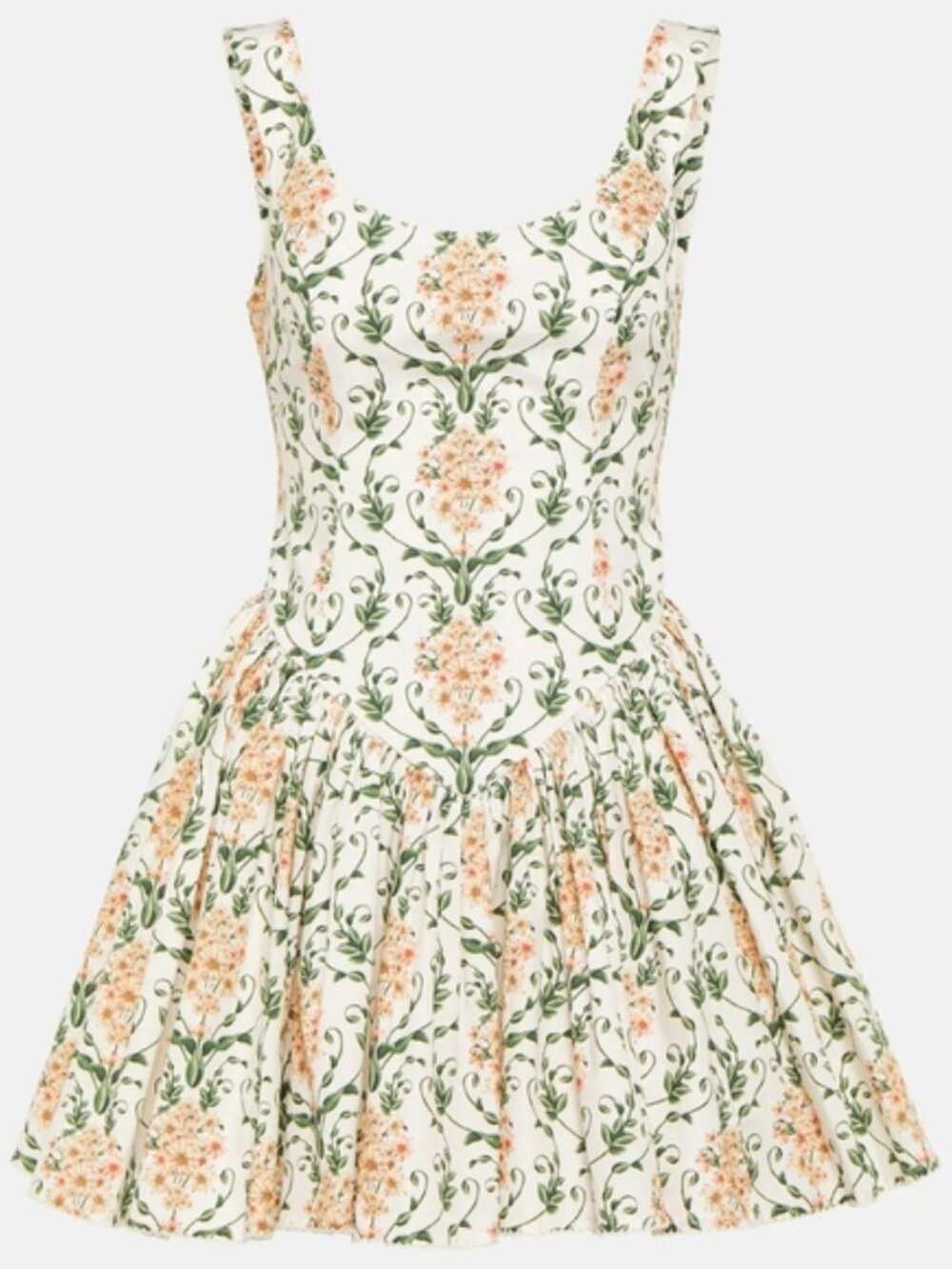 Agua by Agua Bendita Pluma floral corset cotton dress - Picture 5 of 14